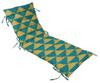 Vargottam Printed Rocking Chair Sofa Cushion With Ties  Chaise Recliner Quilted Thick Padded Seat Cushions Recliner Garden Outdoor