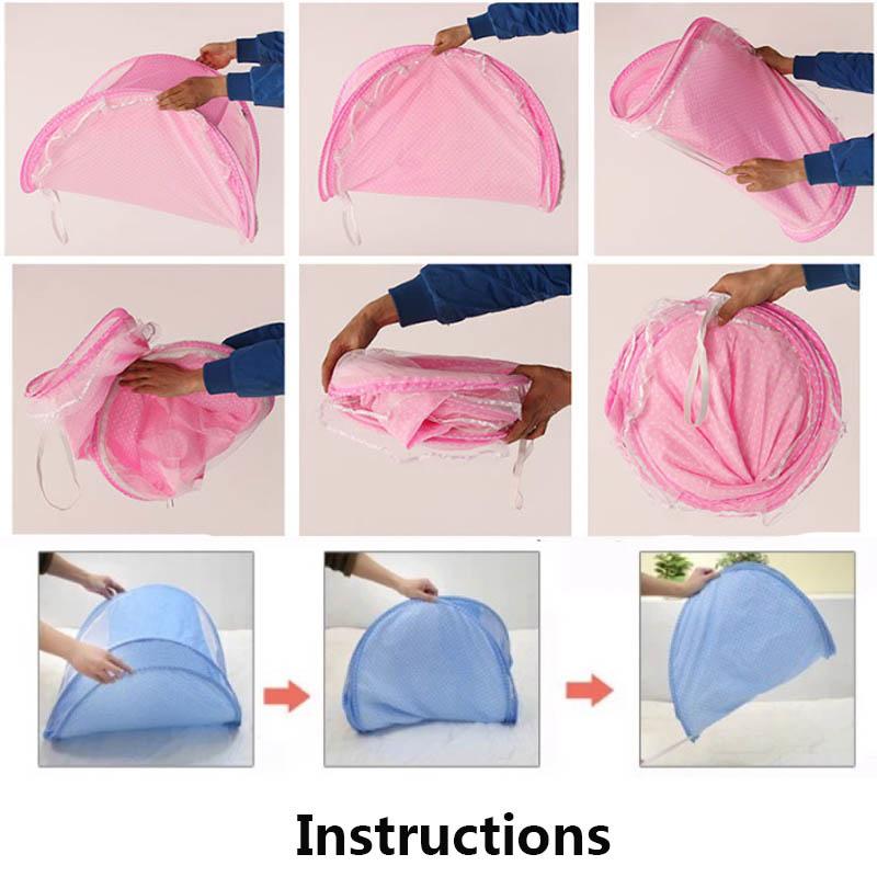 Baby Bedding Crib Netting Folding Baby Mosquito Nets Bed Mattress Pillow 0-3 Years Old Travel Bed Supplies For Baby Bedding