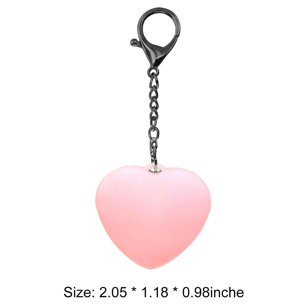 Portable Handbag Light Creative Creative Purse Accessories Rechargeable Keychain Cute Heart Keychain Light For Camping