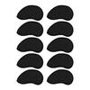 10 PCS Golf Club Head Covers Golf Iron Pole Net Cover Club Protective Head Covers with Numbers Black