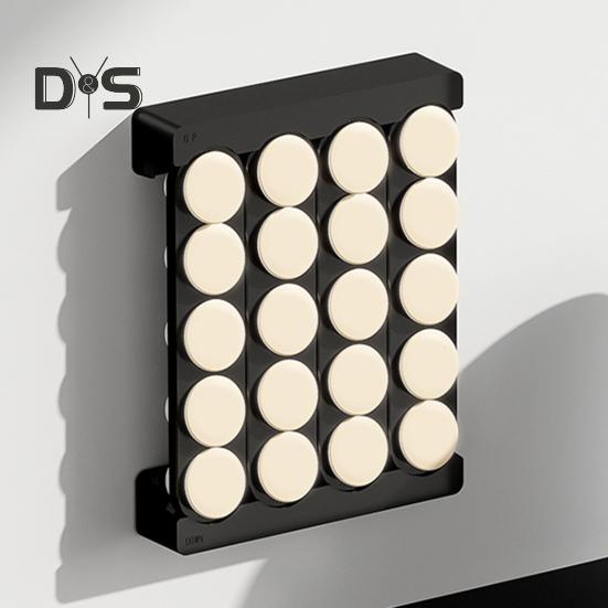 20-Slot Coffee Pods Holder Large Capacity Storage Rack for K Cups BPA-Free Coffee Capsule Display Cabinet for Countertop Drawer