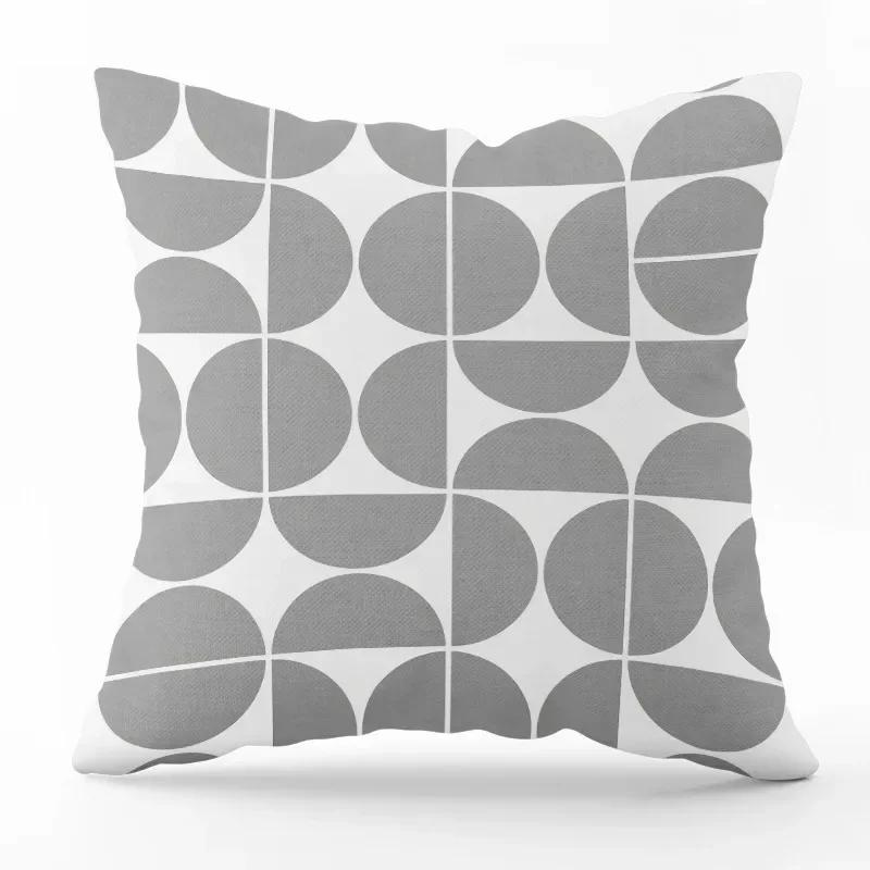 Car Living Room Sofa Cushion Cover Luxury Home Decor Pillow Cover Abstract Geometric Print Pattern Cushion Cover