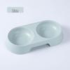 Double Cat Bowl - Macaron Candy Color Pet Feeding Bowl