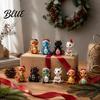 Festive Desktop Table Decor 2026 Dragon Advent Calendar 24 Days Funny Baby Figures Christmas Countdown Cute for Tree 2D Acrylic Cartoon Ornaments
