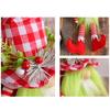Christmas Gnome Long Legs Elf for Doll Ornament Crafts Restaurant Bar Party Back