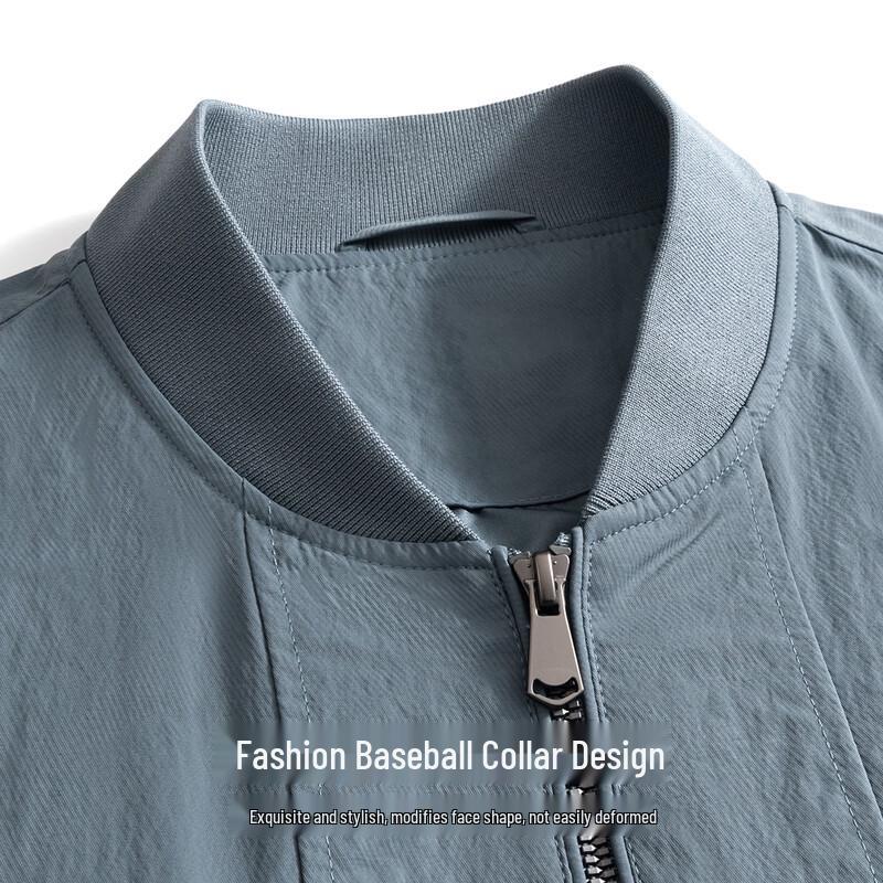 Hodo Men's Casual Baseball Collar Jacket