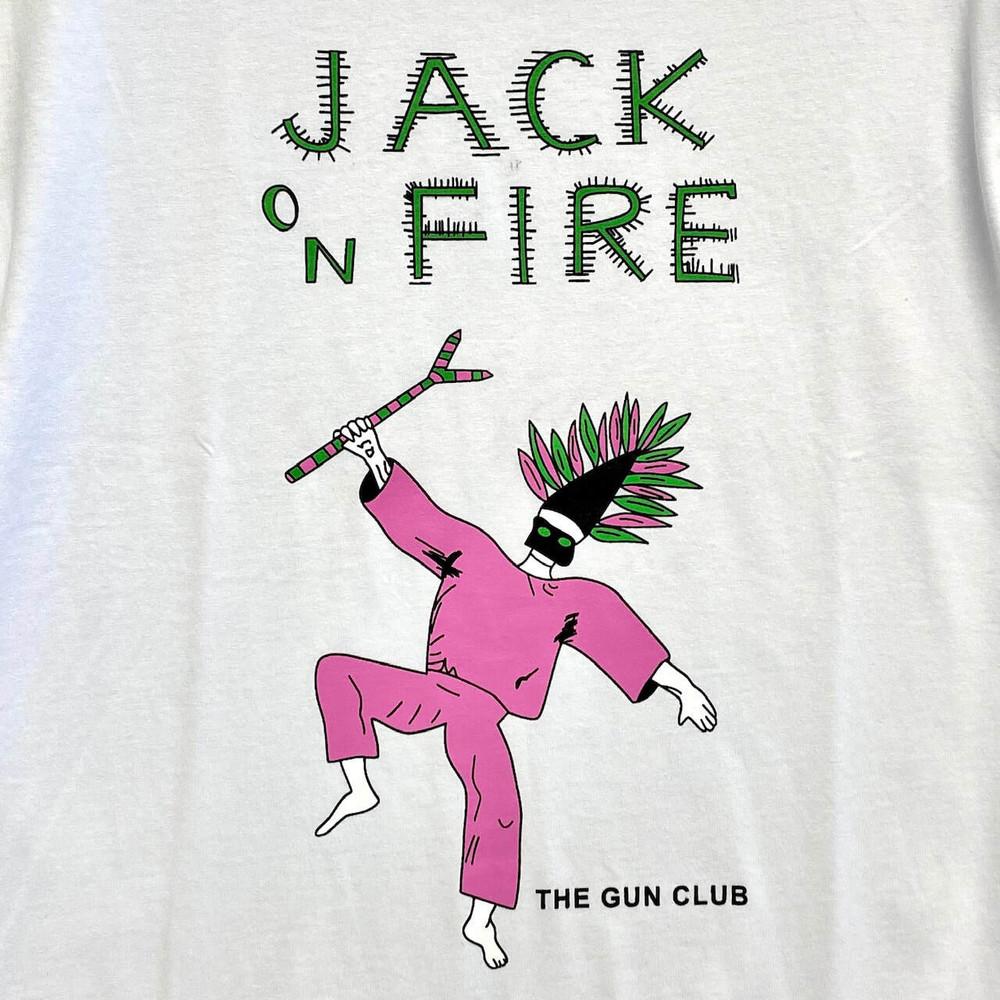 

GUN CLUB JACK ON FIRE Album Short Sleeve S to 5XL White T-shirt Unisex T-Shirt M