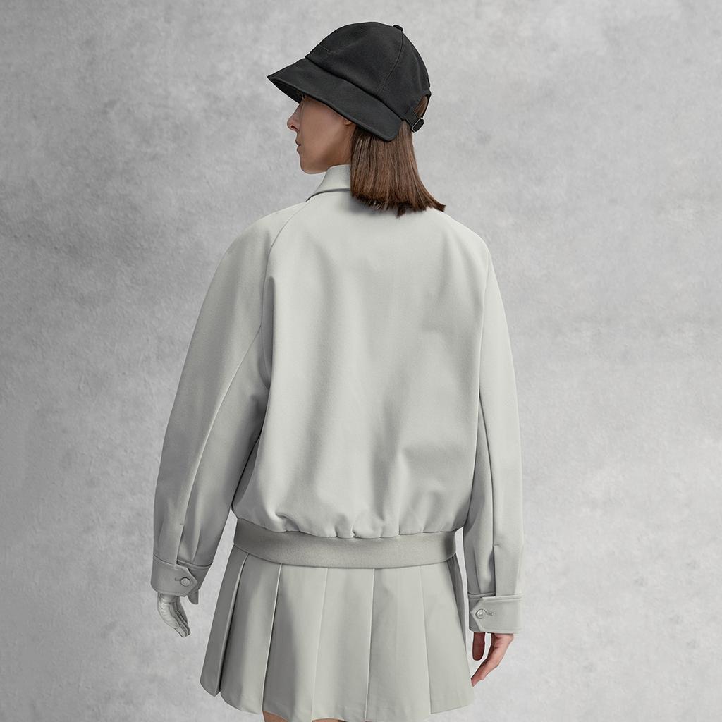 FILA Golf Series Fashion Classic Simple Personality Trend Workwear Style Casual Sports Golf Versatile Comfortable Loose Woven Jacket A11W615717FDY
