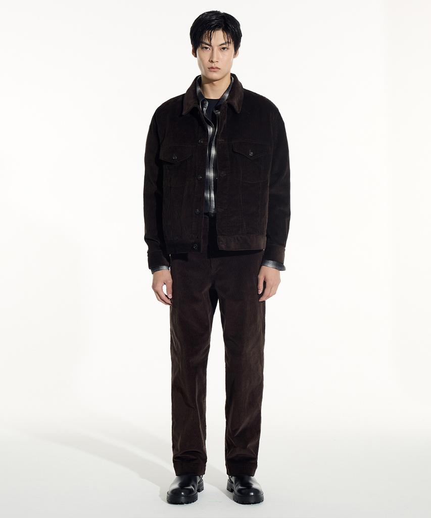 Siecle Corduroy Trucker Jacket (Brown)