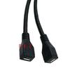 30cm Micro USB Female To Female Extension Adapter Cable