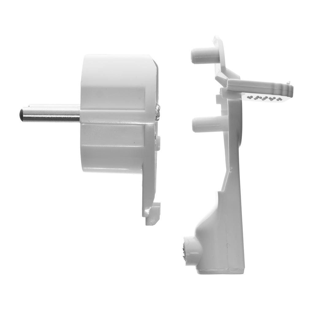 Awtools Wtyczka Kątowa Płaska 5Szt. Biała Wt16Up