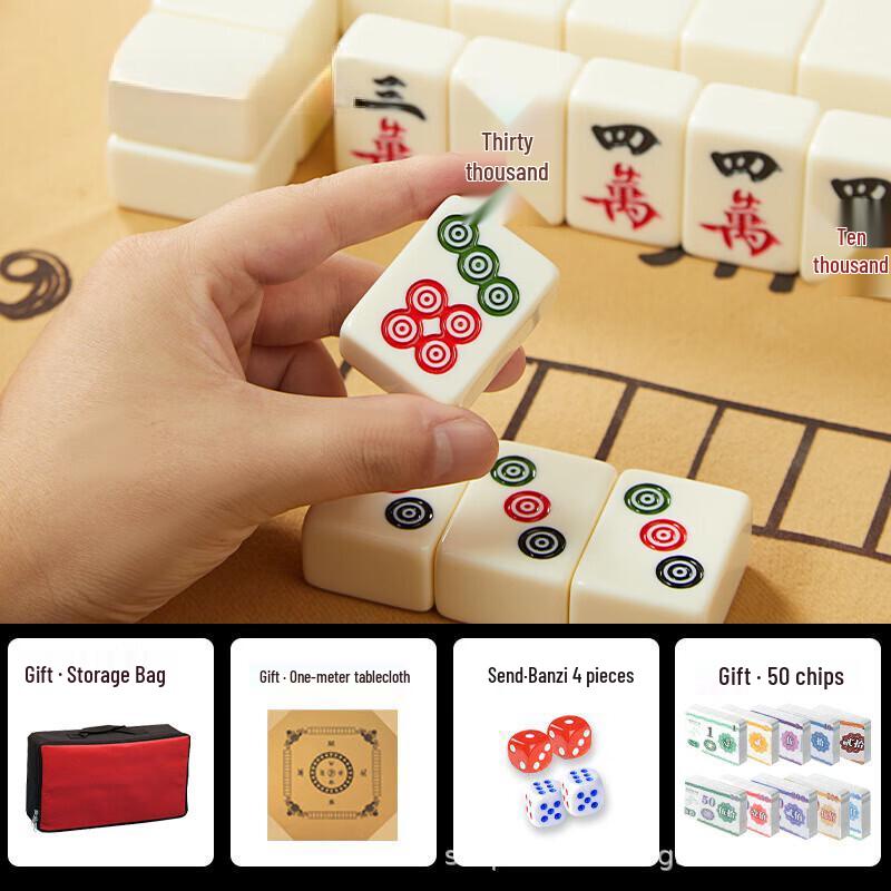 Премиальный набор для маджонга Brangdy с ручной полировкой