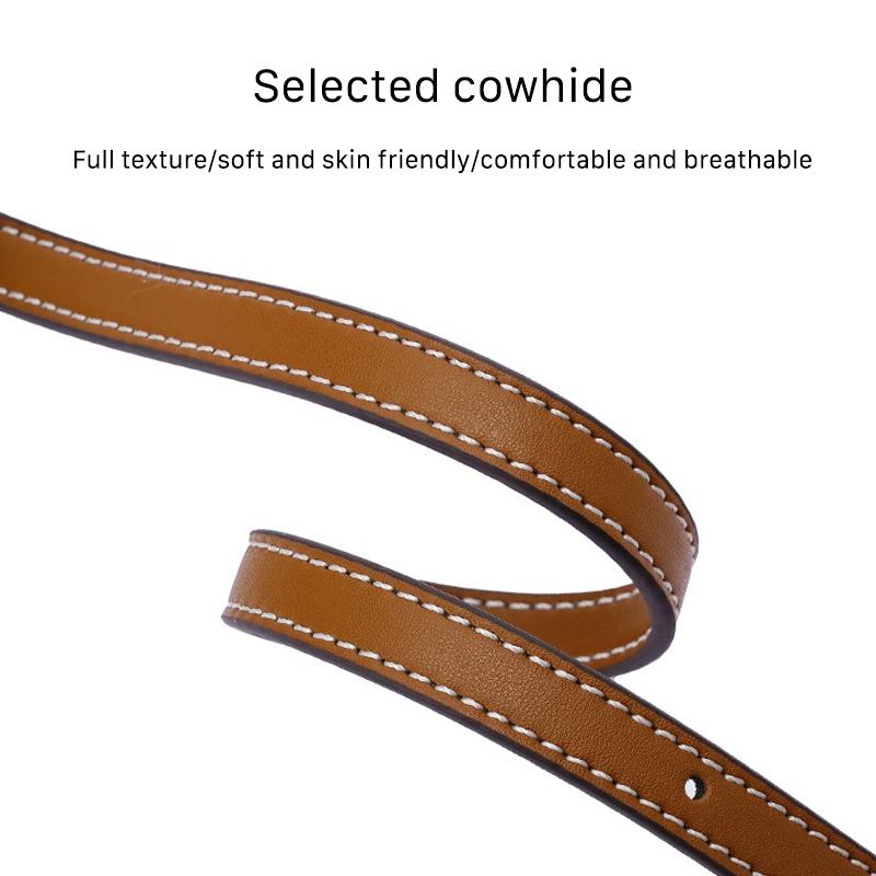 EverToner Leather Handbag Replacement Crossbody Shoulder Straps Fits For C-line Trio-mphe Bag Belt Accessories