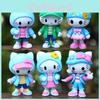 Adorable Kt Cat Figurine Cute Fashionable Pvc Cat Doll For Home Desk Decoration