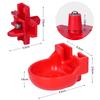 Automatic Water Dispenser Quail Chick Pigeon Duckling Water Dispenser Drinking Bowl Husbandry Tool Poultry Farming Tool 5/3/1Pcs