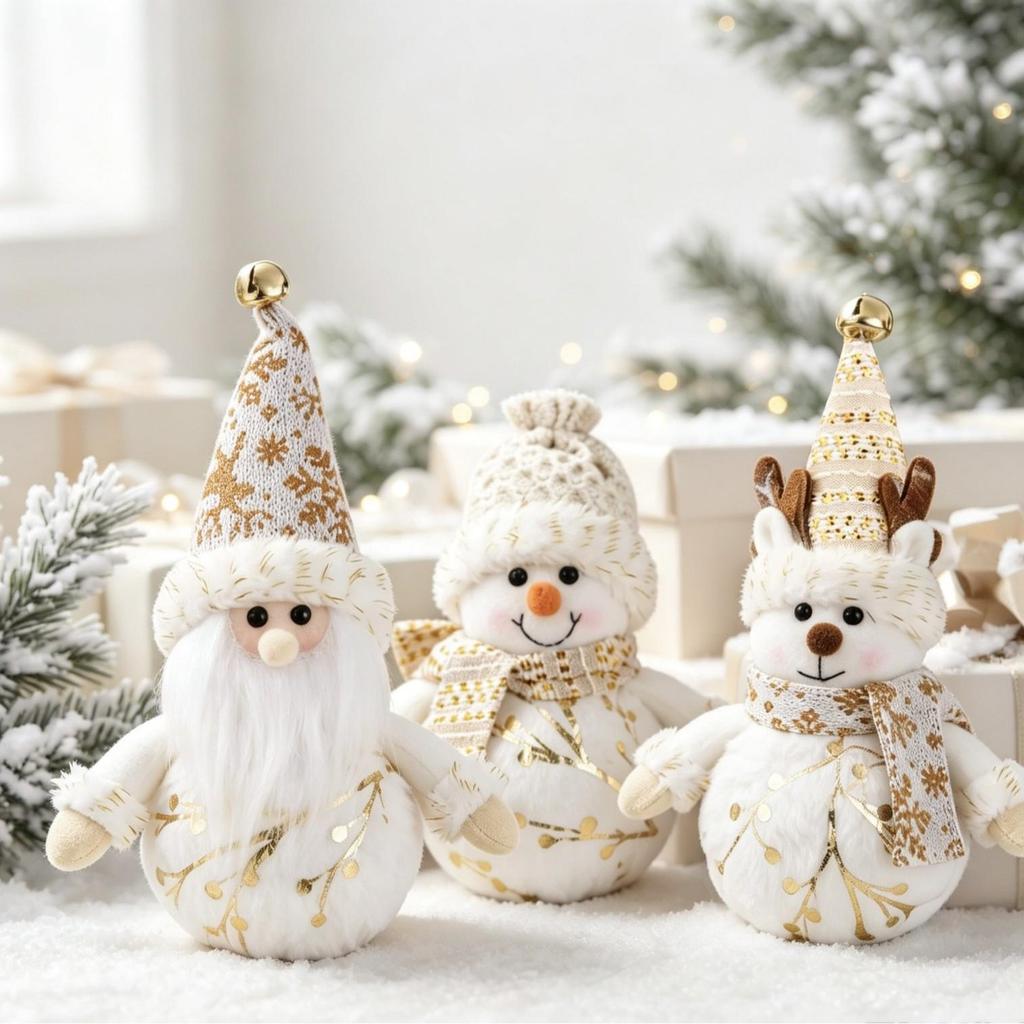 Nordic Luminous Snowman & Santa Claus Night Light Holiday Decoration