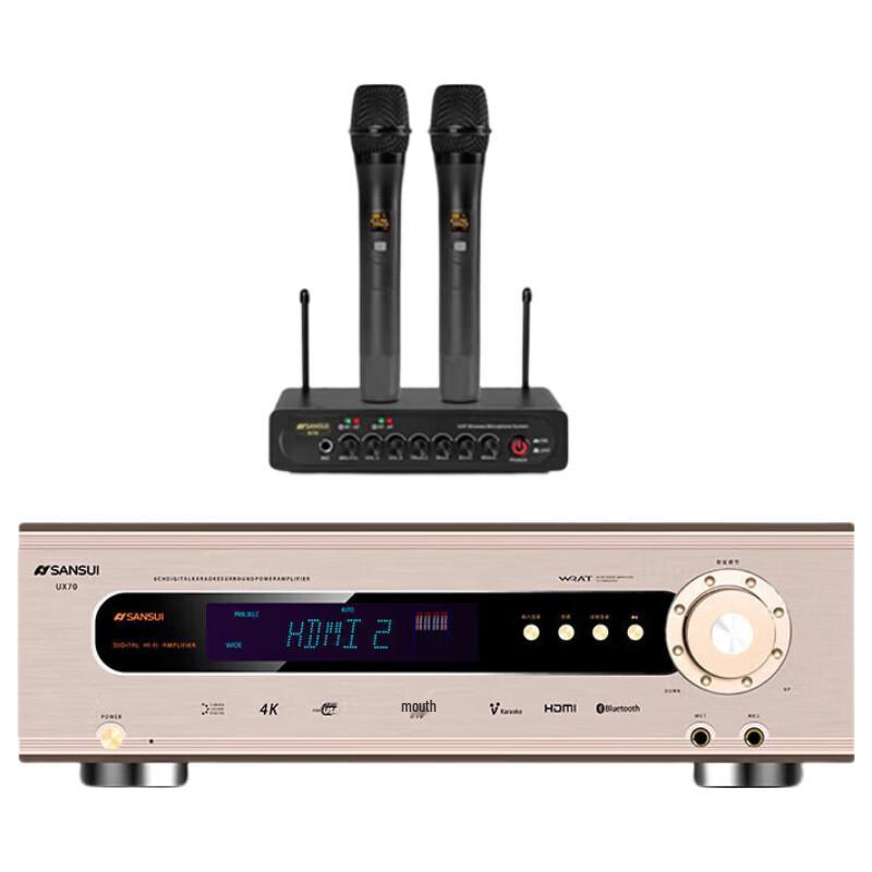 

SANSUI UX70 Home KTV Audio Amplifier CN plug (adapter included)