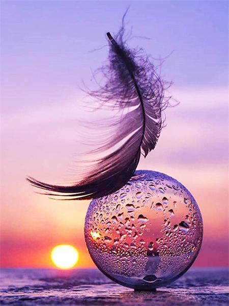 5D Diamond Painting New Arrivals Seaside Bubble Home Decor Full Square Round Embroidery Mosaic Beach Landscape Wall Art