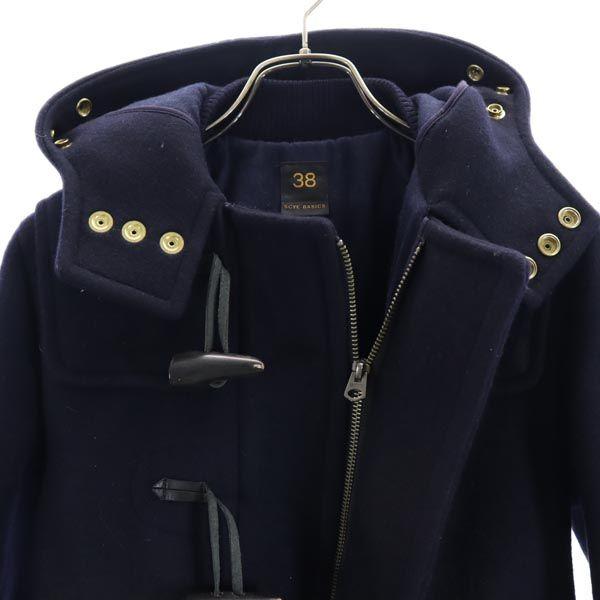 SCYE BASICS Vyrobeno v Japonsku Kašmírová směs Duffel kabát 38 Tmavě modrá Dámský Použitý