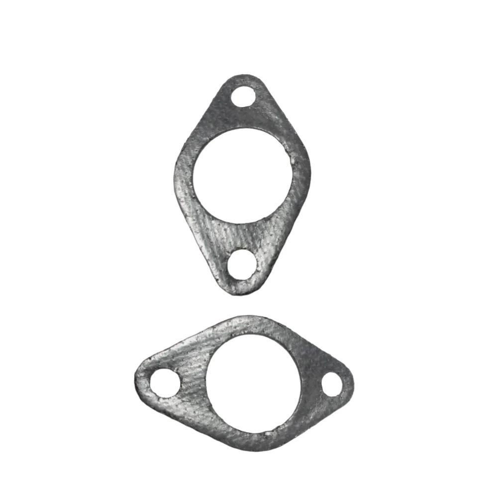 FOR KAWASAKI 11061 7061 11060 2383 Exhaust Muffler Gasket Set 2PCS For FX921V -Graphite Gasket Easy Installation