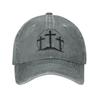 Personalized Cotton The Three Crosses Baseball Cap Women Men Breathable Jesus Christ Religion Dad Hat Sports