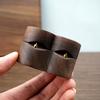 Women's High-end Jewelry Box Storage Wooden Portable Compact Wedding Solid Wood Small Necklace Earrings Ring Storage Box