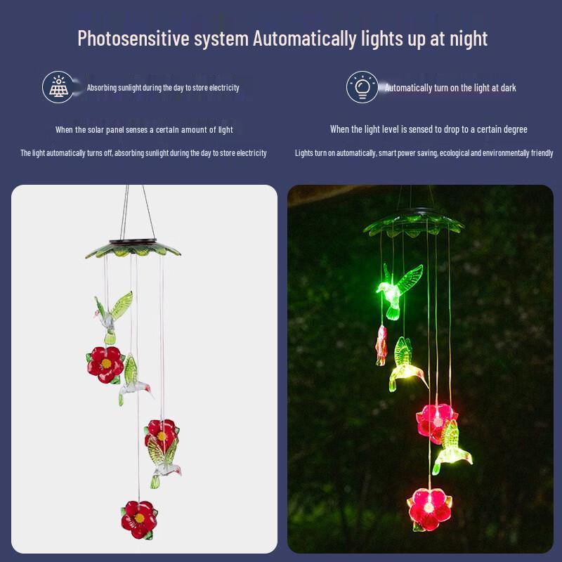 Солнечный садовый фонарь NuFeng для улицы