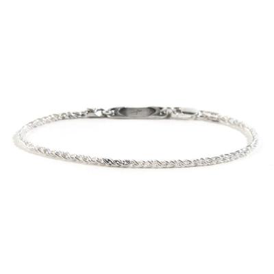 SEWNSWEN SEWN SUEN SILVER TWIST KINK Bracelet