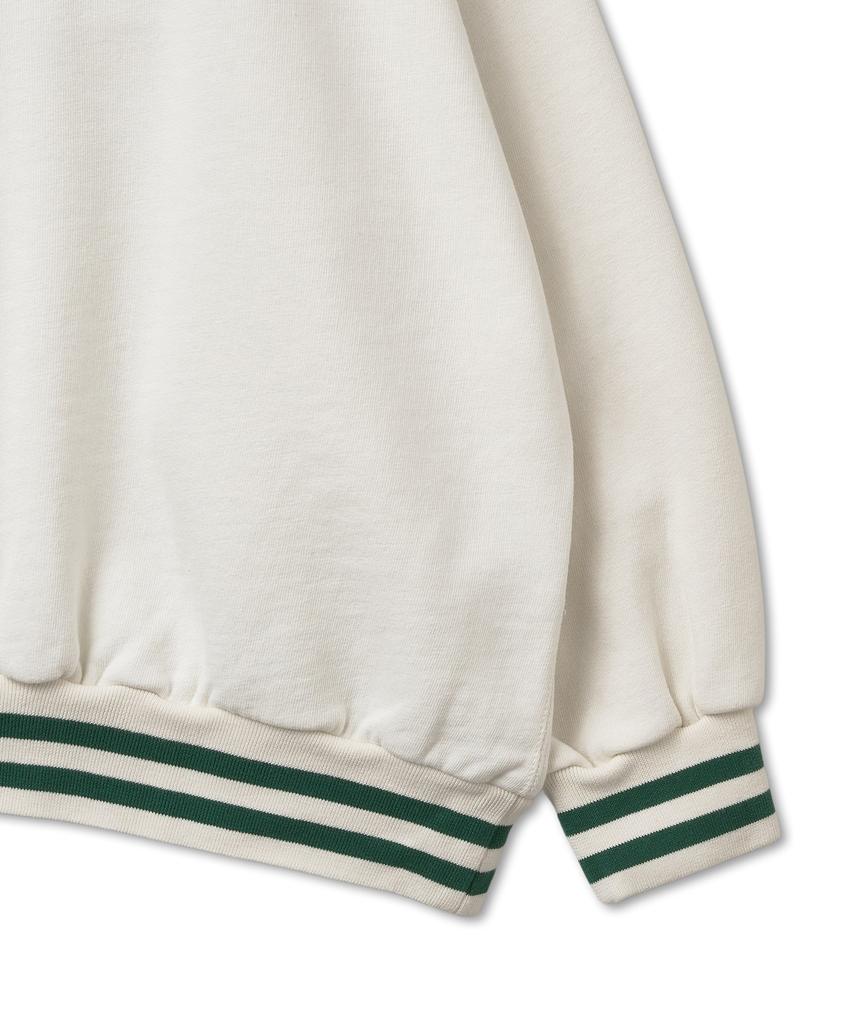POLO RALPH LAUREN W Logo Fleece Sweatshirt - White