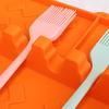 Silicone Grill Mat Heat Resistant Pad Side Shelf Spatula Holder for Kitchen Countertop Grilling Cooking BBQ Outdoor