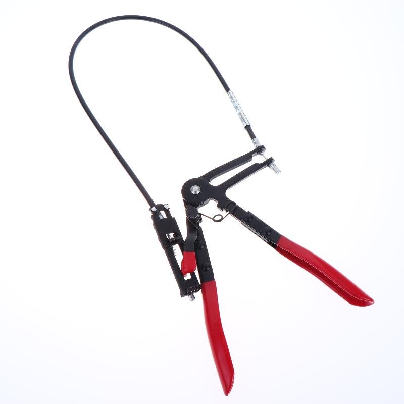 Bendable Hose Clamps 1Pcs Professional Clamping Pliers Long Flexible Cable for Car Engine and Radiator Hose Removal