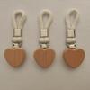 4PCS Heart Shape Towel Clamp Metal Clamp Hand Towel Hook Clothes Hanger  Closet