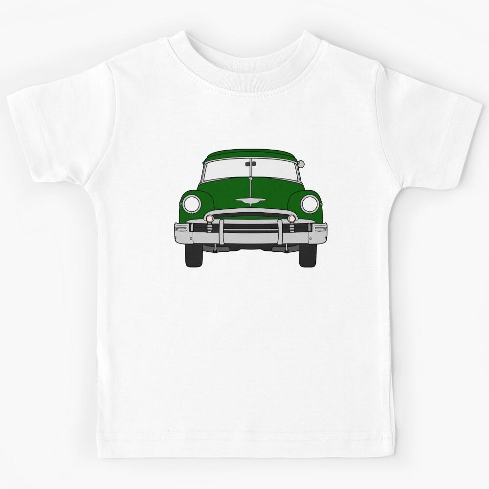 Chevy Styleline 1949-1952 green color Kids T-Shirt 110