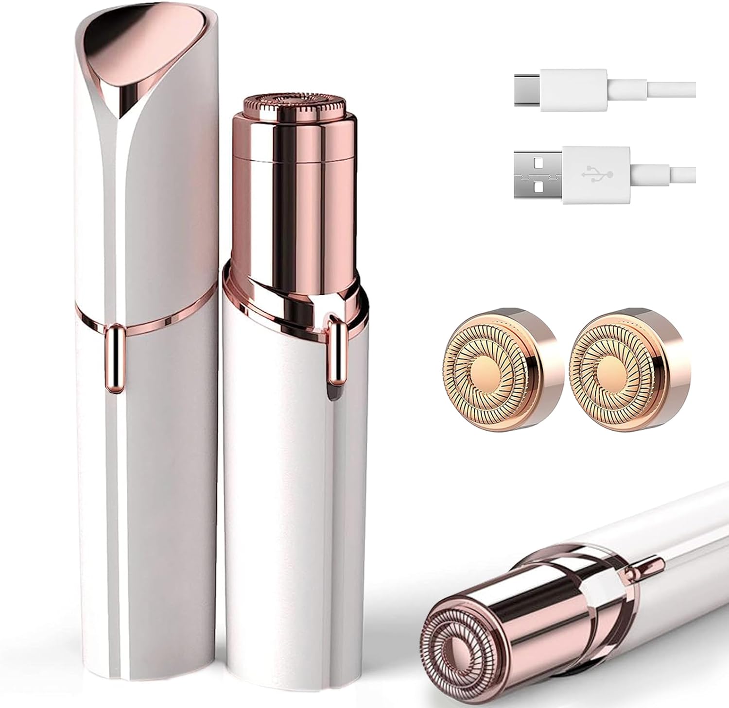 

Удаление волос на лице для женщин, электрический безболезненный прибор для удаления волос на лице, губах, подбородке с возможностью зарядки через USB