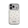 Ins Simple Polka Dot Suitable for Apple IPhone16/17Pro Mobile Phone Case 15 Epoxy Water Condensation 14Pro Large Hole Cover