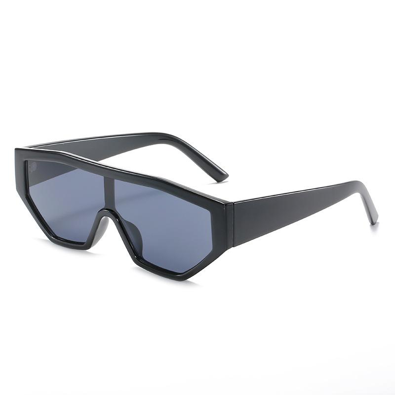 

Latest Luxury Leopard Gradient One Piece Large Frame Female Sunglasses Stylish Retro Unique Trend Male Sun Eyewear UV Protection 400 as picture