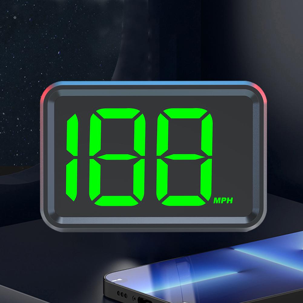 GPS KMH MPH HUD Speed Meter Head Up Display Digital Speed Meter Gauge Big Font Speed for Car Golf Cart Bus Boat
