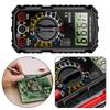 Digitales Multimeter AC/DC Voltmeter Amperemeter 1999 Zählungen HFE Triode Summer Multimeter LCD Multifunktions-Tester Volt Amp Ohm Meter