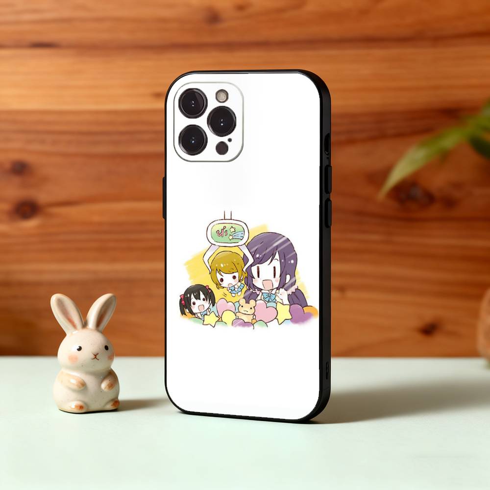 Love Live School ldol Diary Phone Case For iPhone17,16,15,14,13,12,Plus,Pro Max, 5G Others Soft Black Cover
