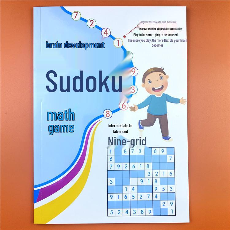 Children s Sudoku Game: Beginner 4x4/6x6/9x9 Grid for Logical Thinking Training