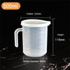 5000/3500/2000/1000/500/250/100ml Tazza graduata in plastica con coperchio Becher da laboratorio di grandi dimensioni Tazza di miscelazione trasparente Strumenti per la cottura