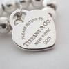 [Pre-owned] Tiffany/Tiffany/Ag925/Heart Tag/Pink/Bracelet/j58-7
