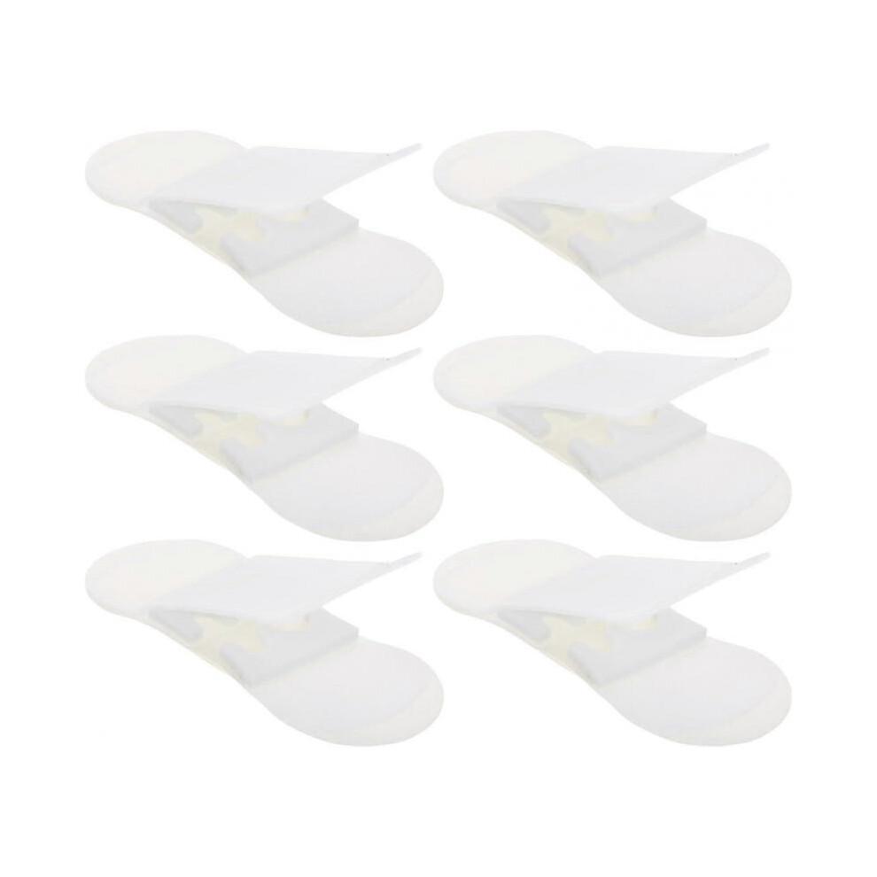 Set mit 10 Grip-Lok Fixierungselementen zur Fixierung von PICC- und Drainage-Ports - Flexible Materialien - Flaches Design für verbesserten Patientenkomfort