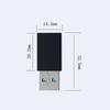 USB C Female to USB Male Adapter OTG Adapter for Speed Data Transfer and Fast Charging for Smartphones Laptops Charger
