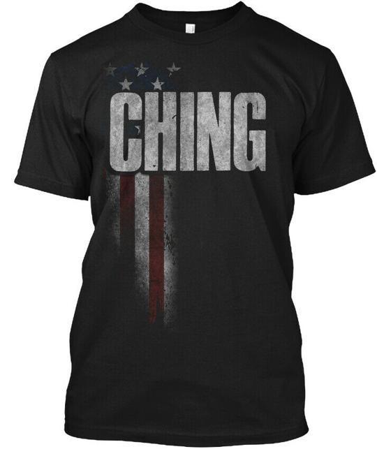

Ching Family American Flag T-Shirt Made in the USA Size S to 5XL L