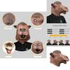 Funny Camel Head Mask For Halloween Costume Parties Unique Latex Masquerade Accessory