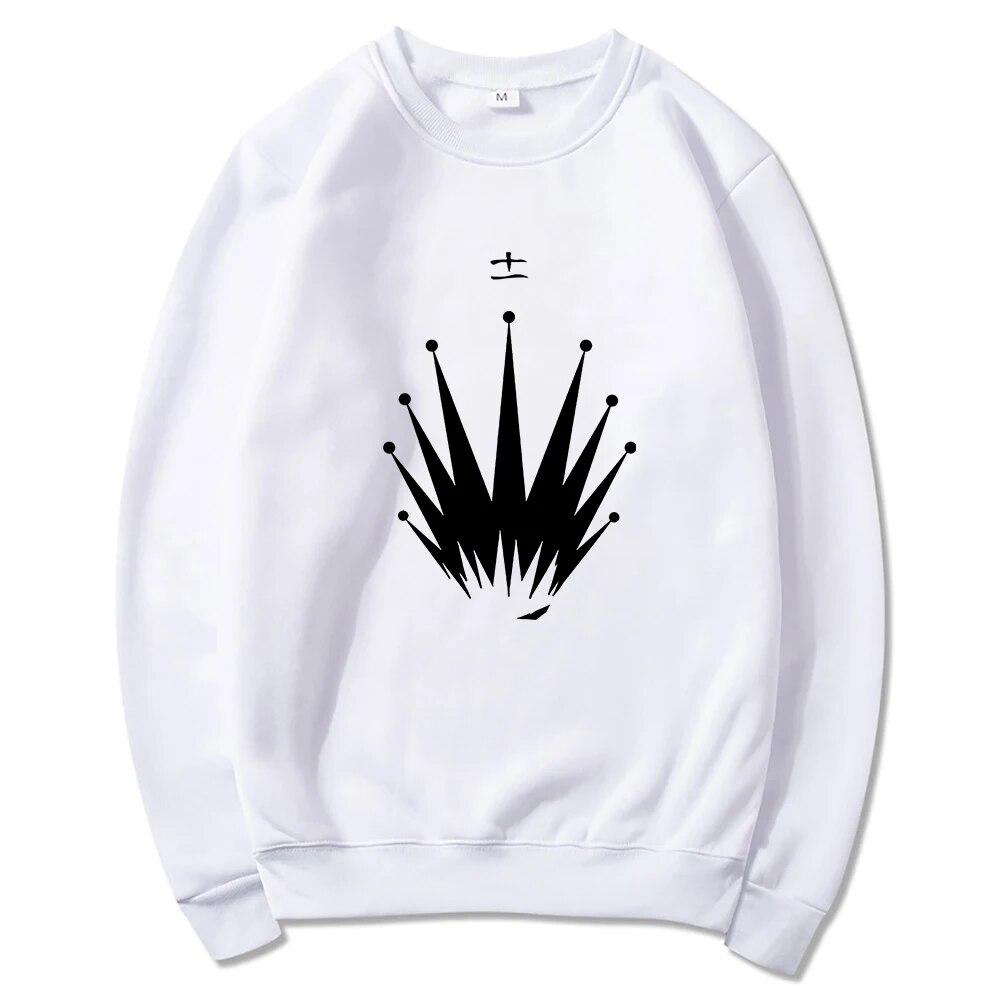 

Аніме Bleach Thousand Year Blood War Kenpachi Bankai Hoodies Зимовий унісекс Толстовка з круглим вирізом Весна/осінь Толстовка Sudaderas S