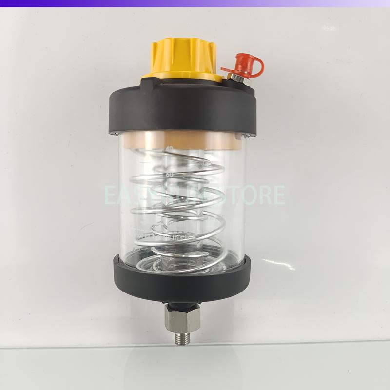 Spring Lubricator, 100ml, SS Straight M8×1, for Machine Tools