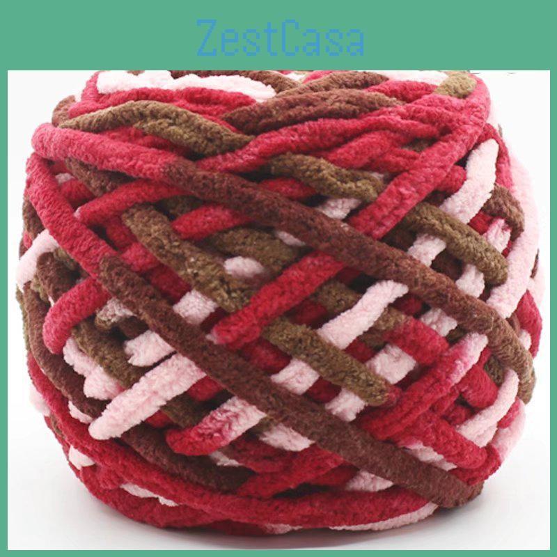 Bulky Wool Roving Thread For Knitting Cozy Warm Accessories And Thick Apparel