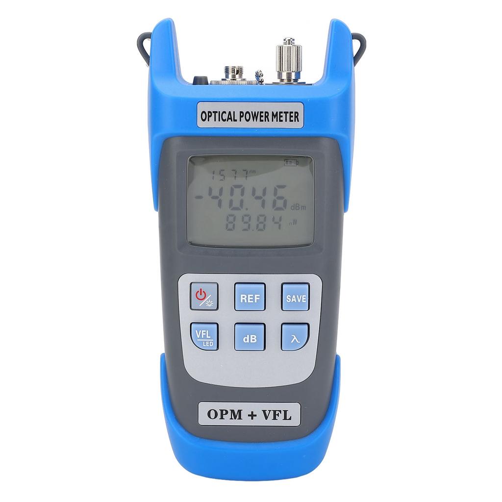 3 in 1 Fiber Optic Tester -50 To +26dBm Optical Power Meter 30mW 30km Visual Fault Locator OPM and V